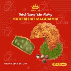 Bánh Trung Thu Kinh Đô Bánh Nướng Trà Xanh Hạt Macadamia 150g - [Mã: XTX]