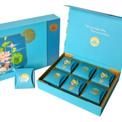 Bánh Trung Thu Bảo Minh Hộp Bánh Cao Cấp Sen Đoàn Viên TL480g Mã 654
