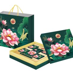 Bánh Trung Thu Bảo Minh Hộp Bánh Thượng Hạng Sen Phú Quý 600g Mã 697