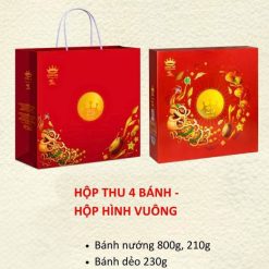 Bánh Trung Thu Kinh Đô Bánh Dẻo Đậu Xanh Hạt Dưa 1 Trứng 230g – [Mã: 83]
