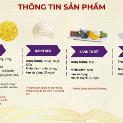 Bánh Trung Thu Kinh Đô Bánh Nướng Đậu Đỏ 1 Trứng 150g – [Mã: R1]