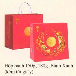 Bánh Trung Thu Kinh Đô Bánh Nướng Đậu Đỏ 1 Trứng 150g – [Mã: R1]