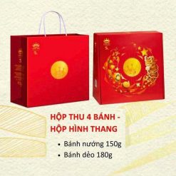 Bánh Trung Thu Kinh Đô Bánh Nướng Đậu Đỏ 1 Trứng 150g – [Mã: R1]