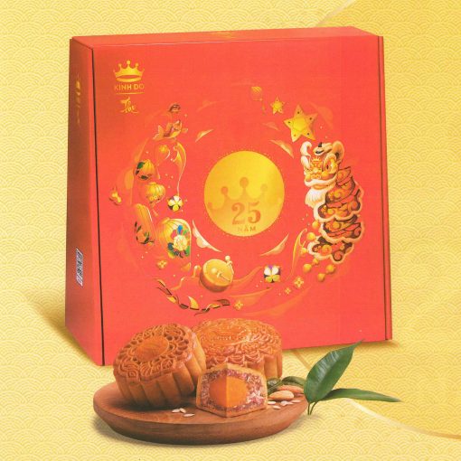 Bánh Trung Thu Kinh Đô Bánh Nướng Hạt Sen 1 Trứng 150g – [Mã: 51]