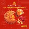 Bánh Trung Thu Kinh Đô Bánh Nướng Lạp Xưởng Ngũ Hạt 2 Trứng 210g – [Mã: 4]