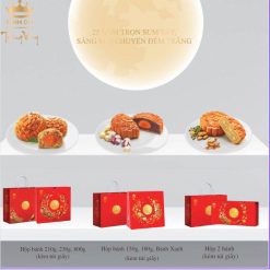 Bánh Trung Thu Kinh Đô Bánh Nướng Lạp Xưởng Ngũ Hạt 2 Trứng 210g – [Mã: 4]