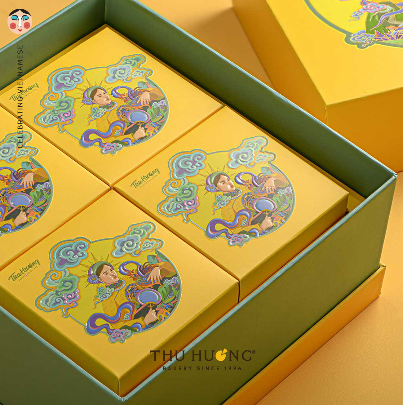Bánh Trung Thu Thu Hương Bakery - Hộp Thái Bình