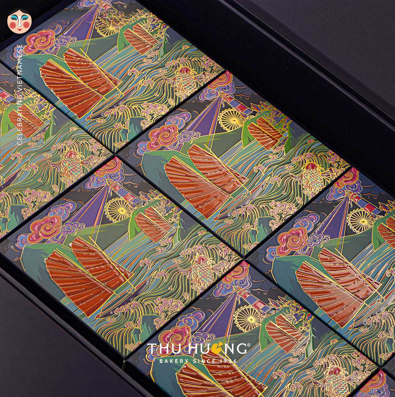 Bánh Trung Thu Thu Hương Bakery - Hộp Thanh Vân Bánh Trung Thu Thu Hương Bakery - Hộp Thanh Vân