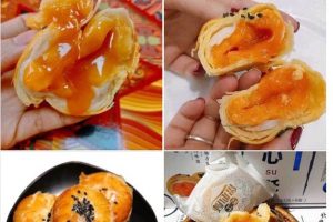 Bánh trung thu trứng chảy