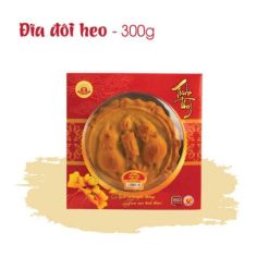 Bánh Trung Thu Bảo Minh Bánh Nướng Đĩa Đôi Heo (Bánh Nướng Đậu Xanh - Bánh Nướng Thập Cẩm) 300g Mã 681