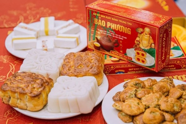 Bánh trung thu cổ truyền Bảo Phương mang hương vị truyền thống