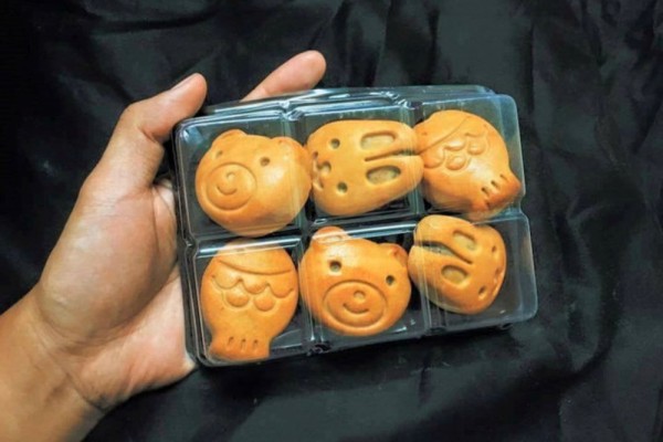 Bánh trung thu con cá Bánh trung thu con cá
