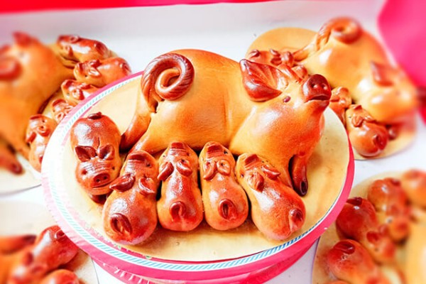 Bánh trung thu hình thú đáng yêu ngộ nghĩnh Bánh trung thu hình thú đáng yêu ngộ nghĩnh