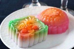 Bánh trung thu rau câu được nhiều người yêu thích