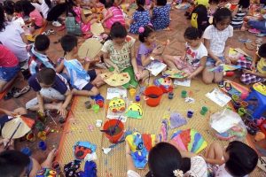 Cách làm mặt nạ trung thu bằng giấy