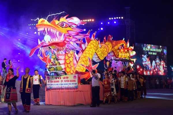 Lễ hội trung thu Tuyên Quang xuất phát từ hoạt động của người dân