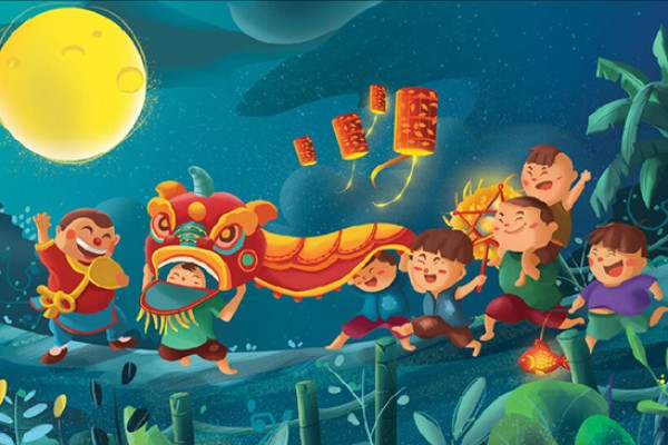 Vẽ tranh đề tài tết trung thu đẹp nhất, mô tả không khí náo nhiệt, vui nhộn đêm trung thu Vẽ tranh đề tài tết trung thu đẹp nhất, mô tả không khí náo nhiệt, vui nhộn đêm trung thu