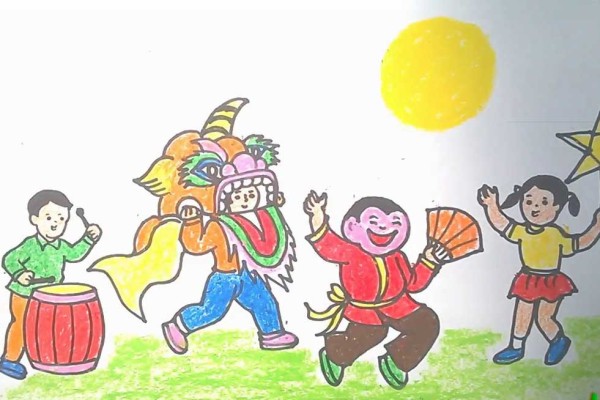 tranh-ve-ngay-ho-trung-thu-cho-be