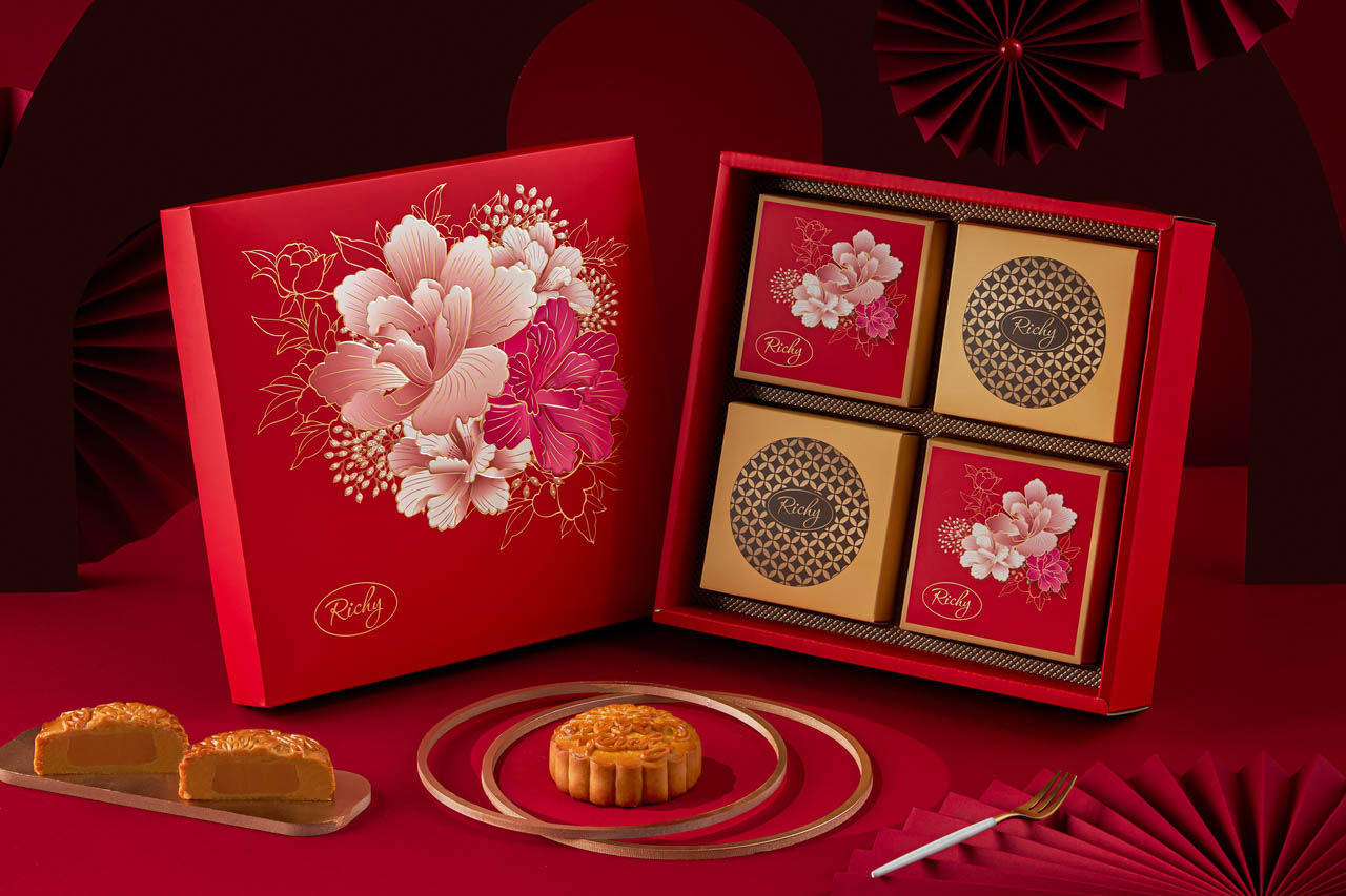 Bánh Trung Thu Richy Thu - Phú Quý - Đỏ Bánh Trung Thu Richy Thu - Phú Quý - Đỏ