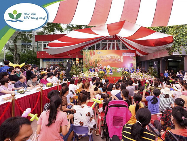“Trung thu yêu thương 2022” – Xoa dịu nỗi đau, khích lệ tinh thần hơn 2.000 bệnh nhi tại Bệnh viện Nhi Trung ương