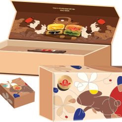 Bánh Trung Thu Bảo Minh Hộp Bánh Truyền Thống Cao Cấp Lava Nhân Chẩy