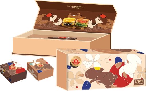 Bánh Trung Thu Bảo Minh Hộp Bánh Truyền Thống Cao Cấp Lava Nhân Chẩy