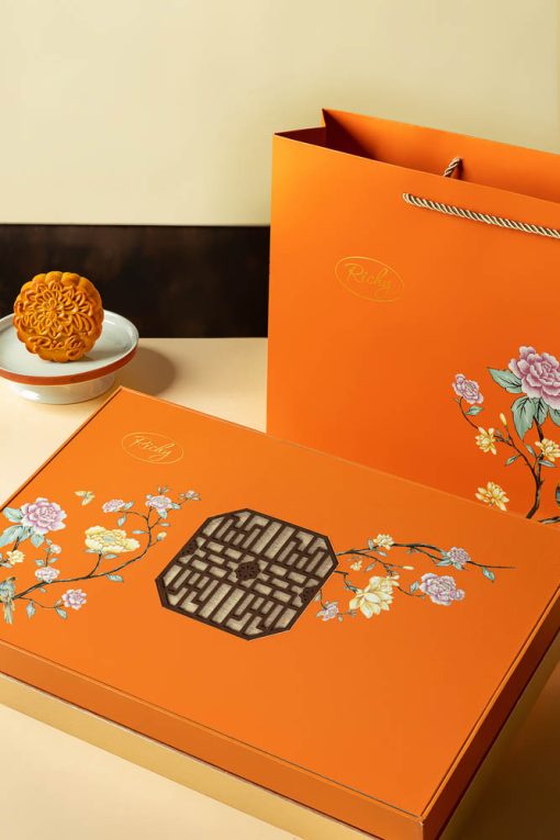 Bánh Trung Thu Richy Hộp Phúc - Vạn Thọ