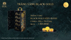 Bánh Trung Thu Kinh Đô Trăng Vàng Black & Gold