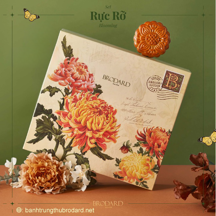 Bánh Trung Thu Brodard 2023 Hộp 6 Bánh Lava Bánh Trung Thu Brodard 2023 Hộp 6 Bánh Lava